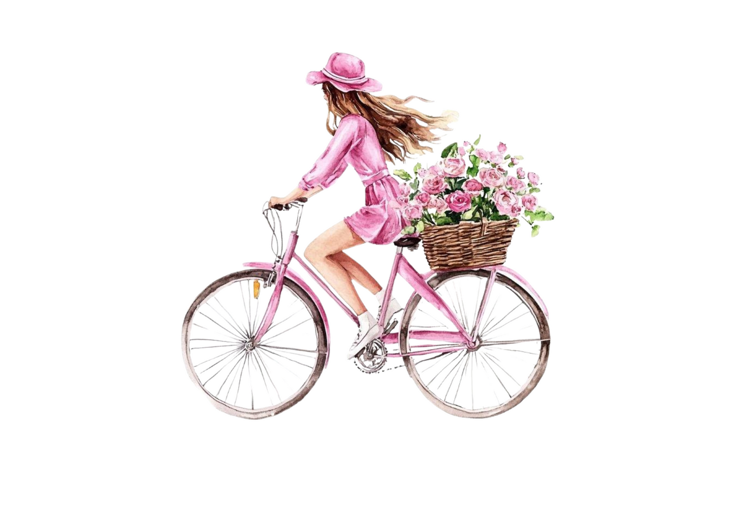 Blumengrüße auf zwei Rädern