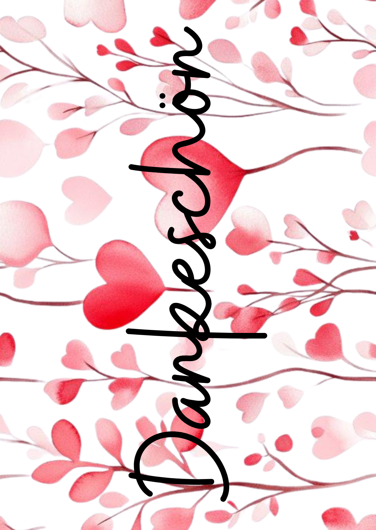 Dankeschön mit Herz