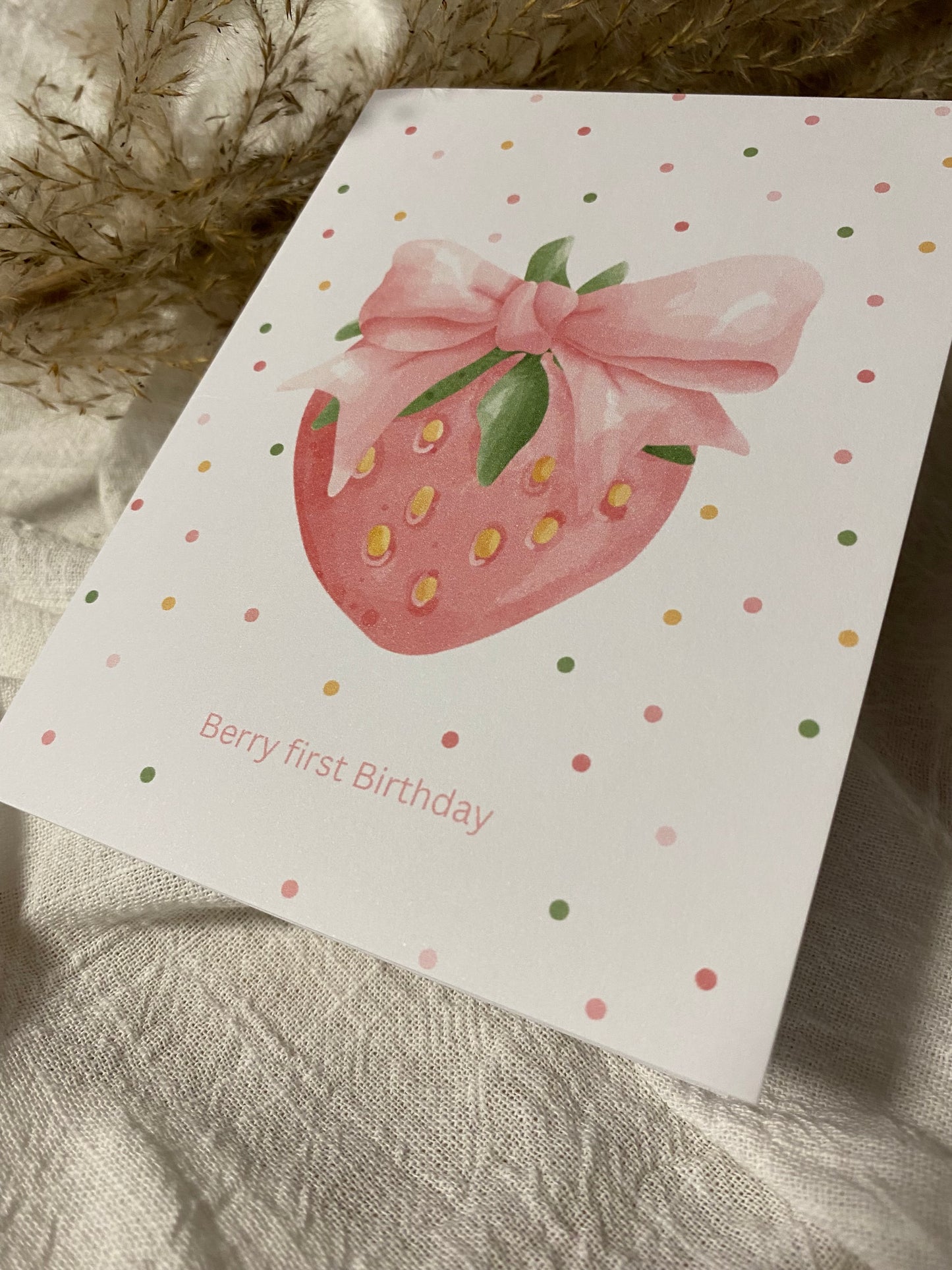 Süßer gehts nicht - 1. Erdbeergeburtstag