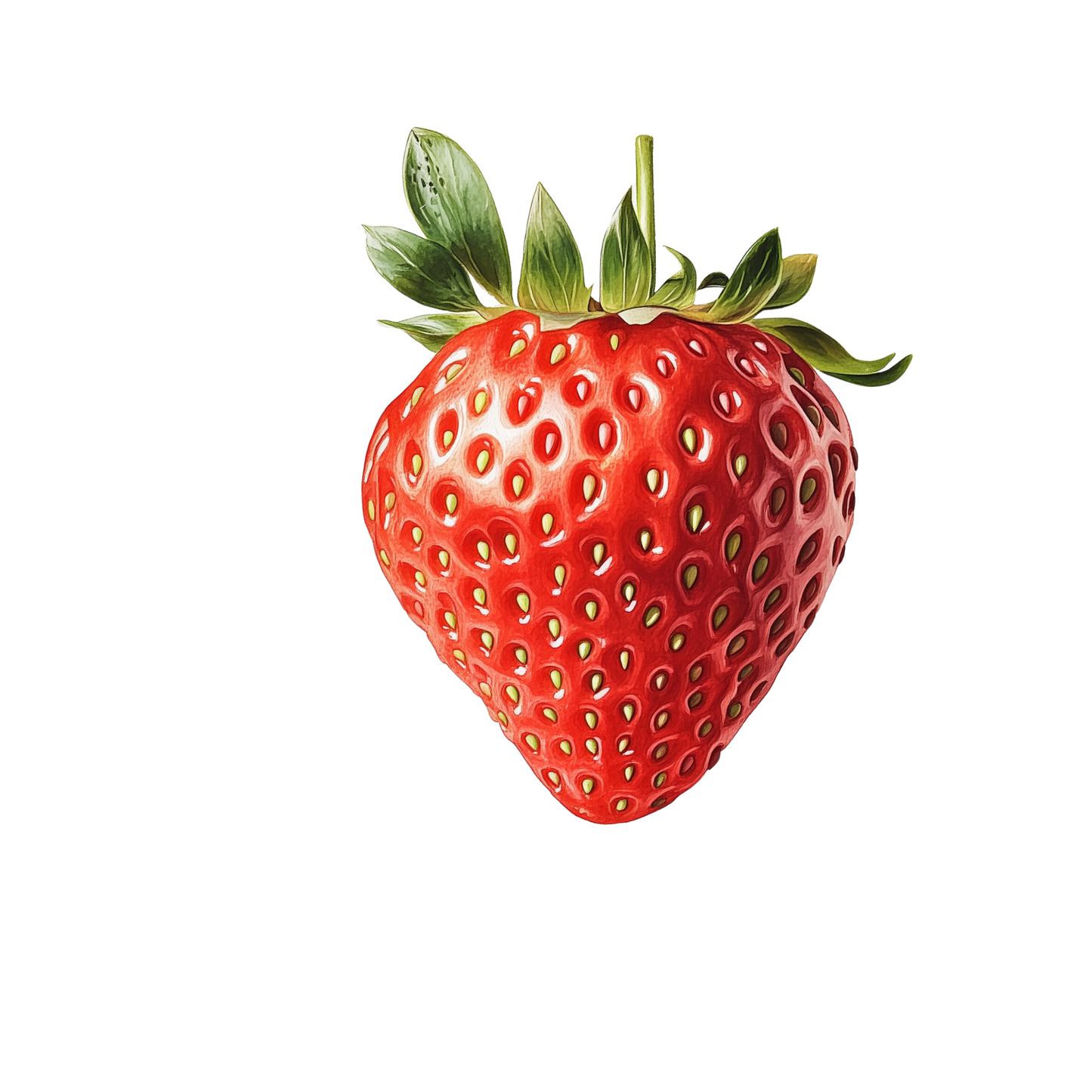 Erdbeere Bügelbild