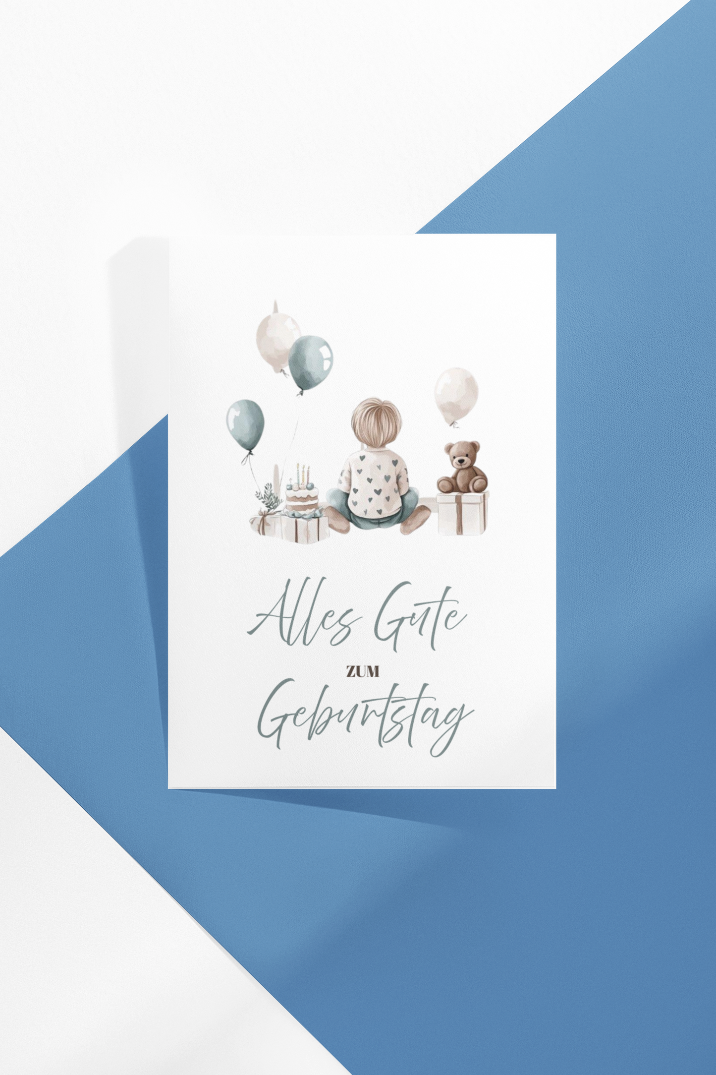 Kleiner Geburtstagsgruß mit großem Herz