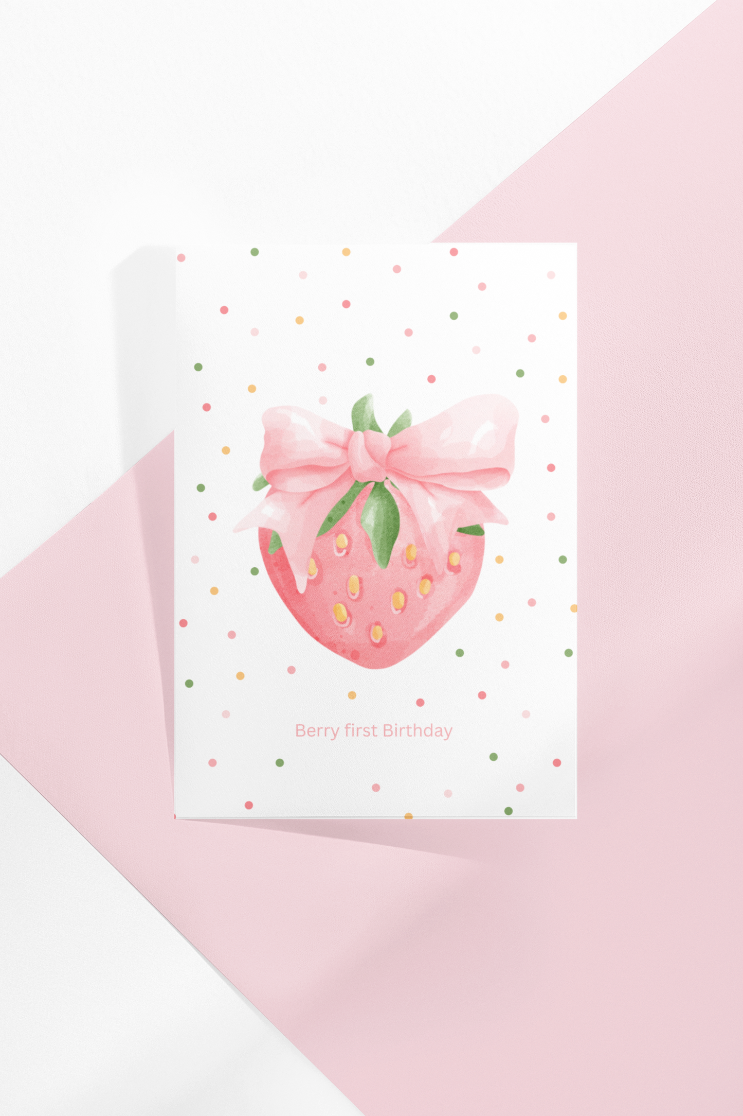 Süßer gehts nicht - 1. Erdbeergeburtstag