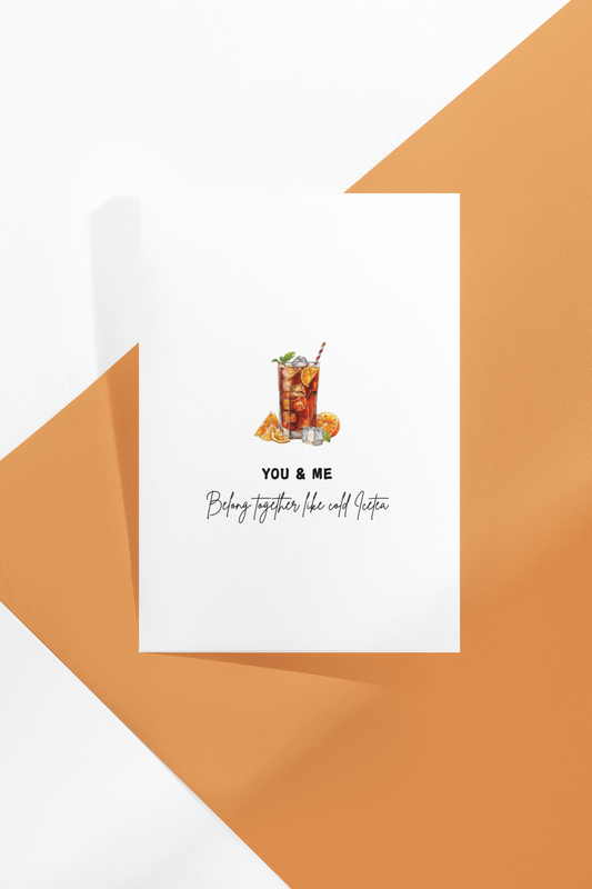 You & Me – Like Cold Ice Tea