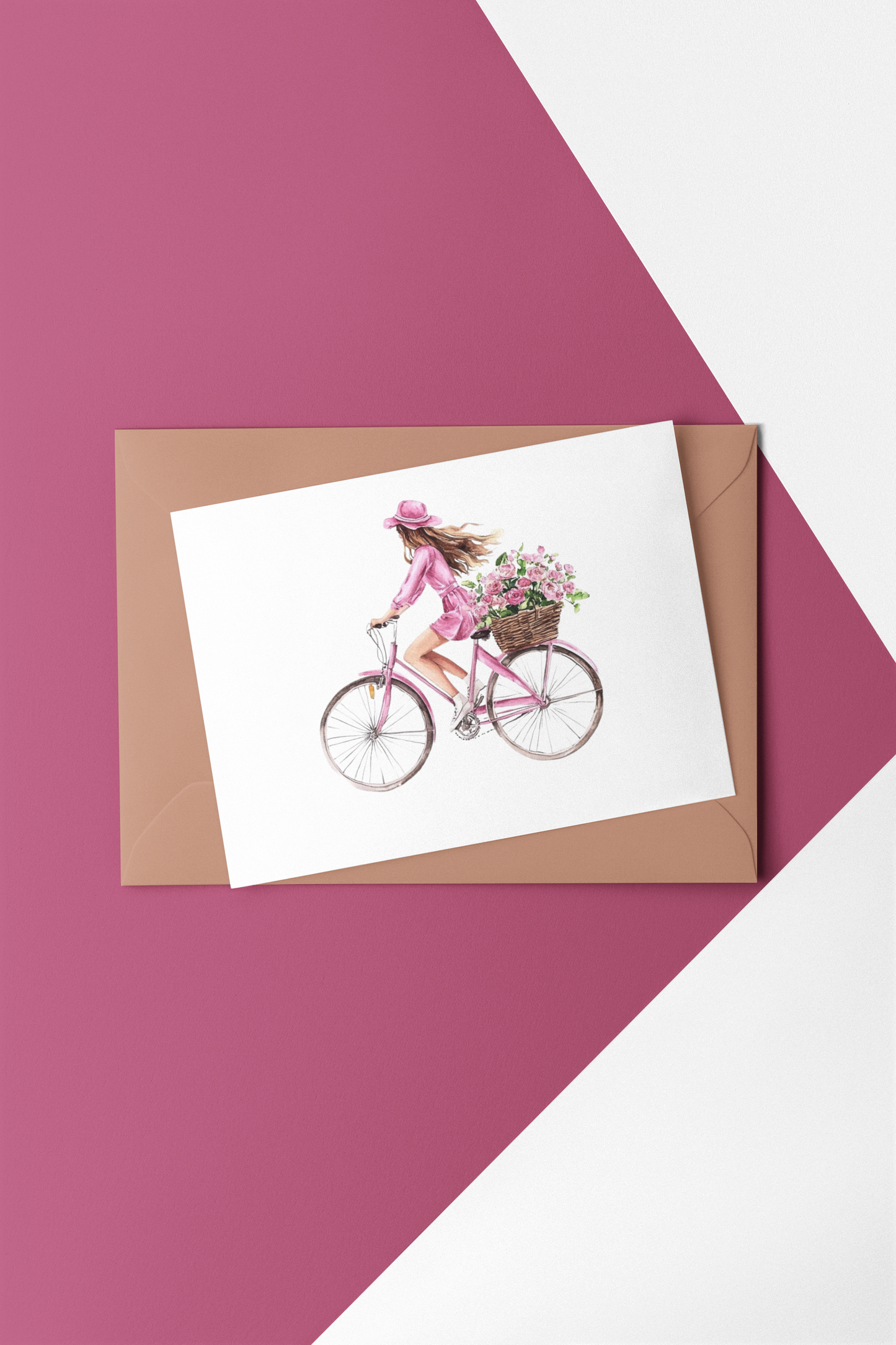 Blumengrüße auf zwei Rädern