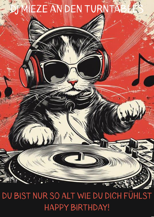 DJ Mieze legt auf