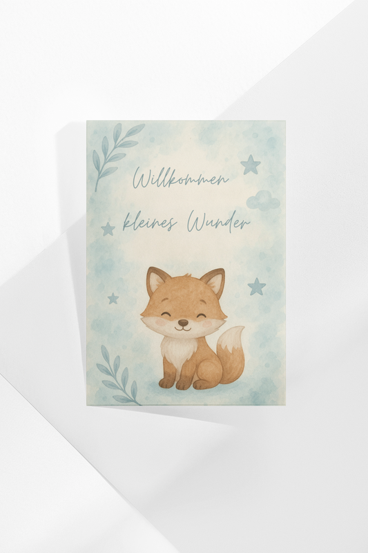 Willkommen, kleiner Fuchs