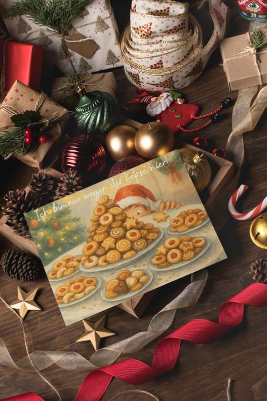 Nur wegen der Kekse!