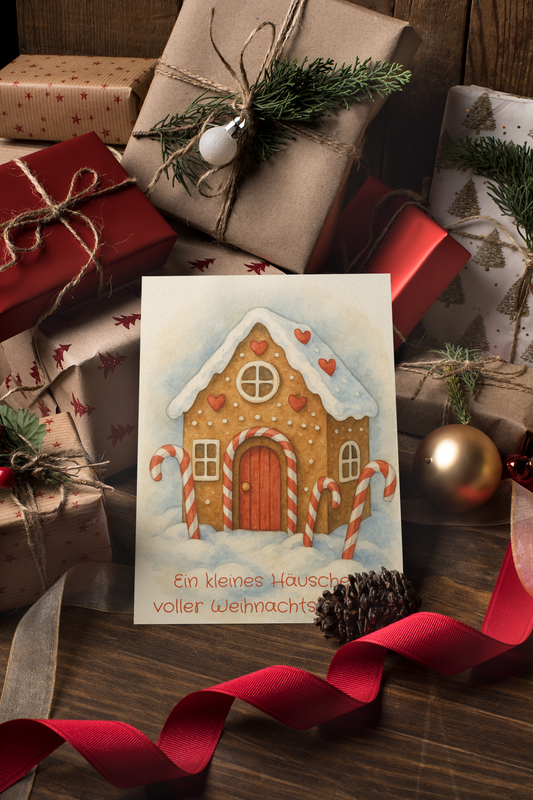 Lebkuchenhäuschen voller Zauber