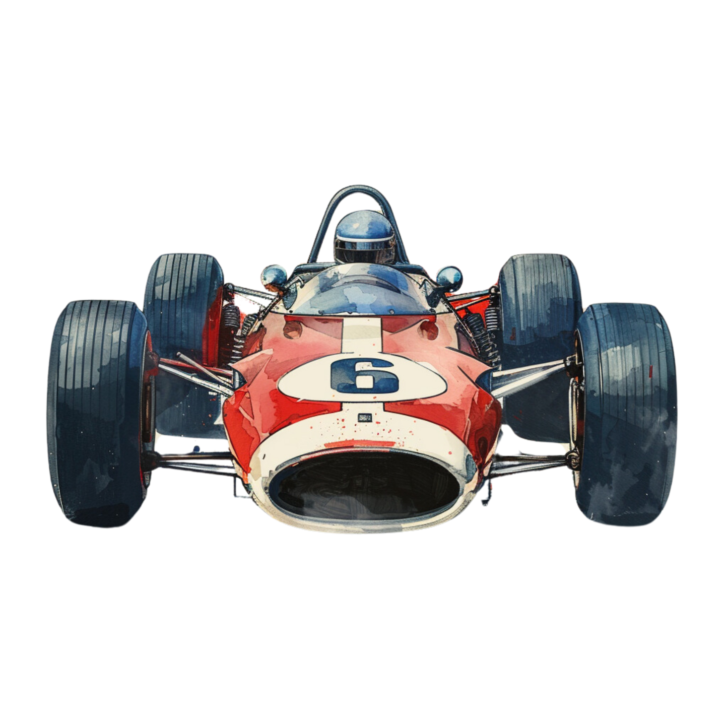 Formel 1 Bügelbild