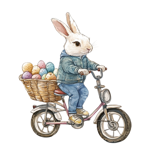 Osterhase Fahrrad 1