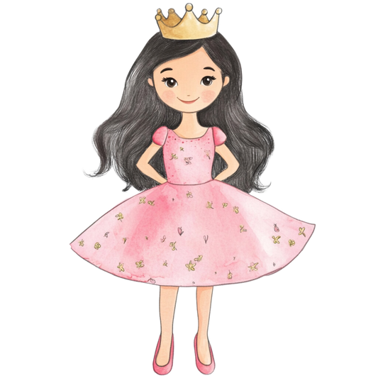 Prinzessin 1 Bügelbild